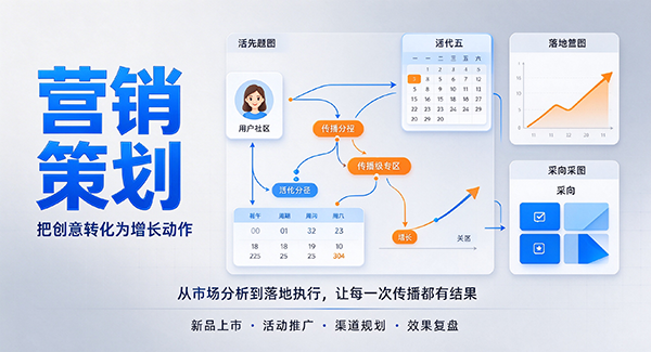 南漳县营销策划